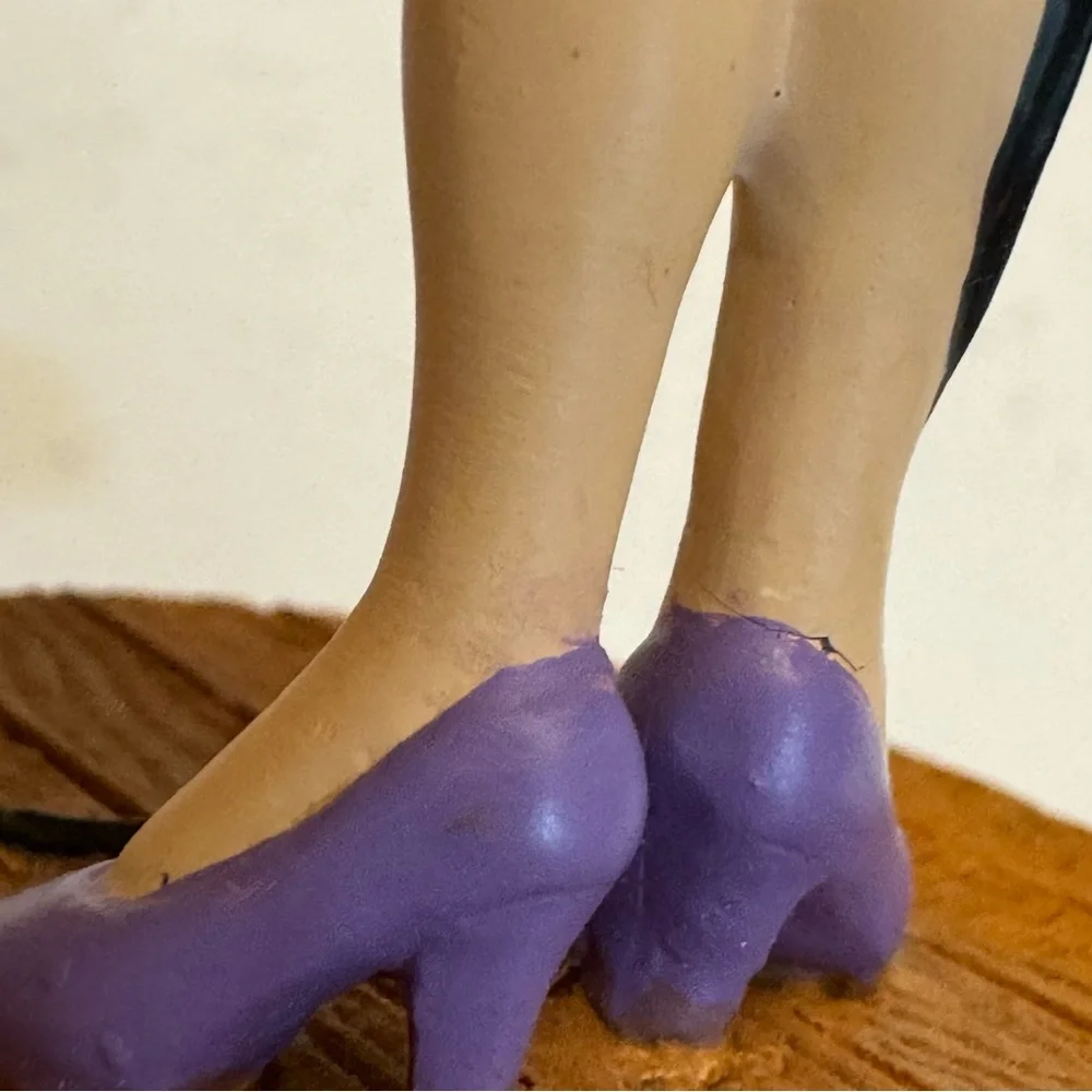 2000 Blondie Comic Figurine Blondie On The Phone Vintage